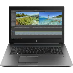 HP ZBook 17 G6 43,9 cm (17.3") Full HD i7-9750H 8 Go 256 Go SSD NVIDIA Quadro T1000 Windows 10 Pro Argent